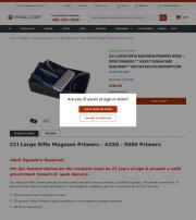CCI Large Rifle Magnum Primers 250 5000 Primers