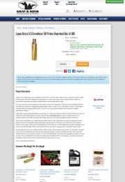 Lapua Brass 6 5 Creedmoor Sr Primer Unprimed Box