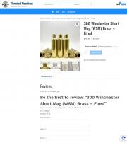 300 Winchester Short Mag WSM Fired Brass Cleaned