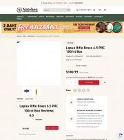 Lapua Rifle Brass 6 5 PRC 100 ct Box