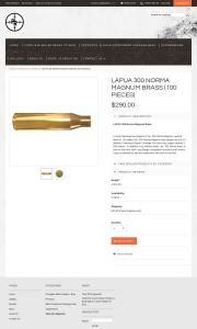 Lapua 300 Norma Magnum Brass 100 pieces