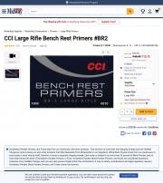 CCI Large Rifle Bench Rest Primers BR2 Case of