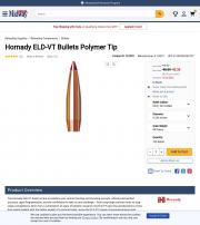 Hornady ELD VT 6mm 243 Caliber 243 Diameter