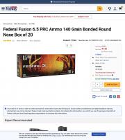 Federal Fusion 6 5 PRC Ammo 140 Grain Bonded