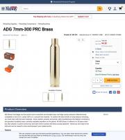 ADG 7mm 300 PRC Brass Box of 50 850001379908