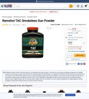 Ramshot TAC Smokeless Gun Powder 1 lb