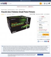 Fiocchi Zero Pollution Small Pistol Primers Case