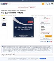 CCI 209 Shotshell Primers Case of 5000 5 Boxes