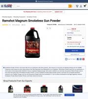 Ramshot Magnum Smokeless Gun Powder 8 lb
