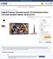 Federal Premium Terminal Ascent 270 Winchester