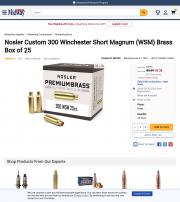 Nosler Custom 300 Winchester Short Magnum WSM