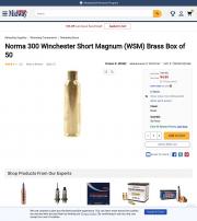 Norma 300 Winchester Short Magnum WSM Brass Box