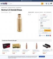 Norma 6 5 Grendel Brass Box of 50