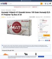Hornady V Match 6 5 Grendel Ammo 100 Grain