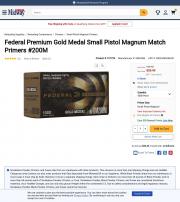 Federal Premium Gold Medal Small Pistol Magnum