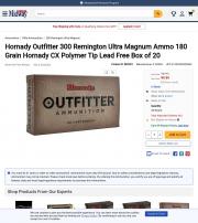 Hornady Outfitter 300 Remington Ultra Magnum