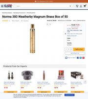 Norma 300 Weatherby Magnum Brass Box of 50