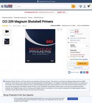 CCI 209 Magnum Shotshell Primers Box of 1000 10