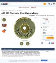 ADG 300 Winchester Short Magnum Bright Finish