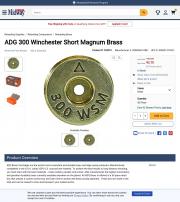 ADG 300 Winchester Short Magnum Brass Box of 50