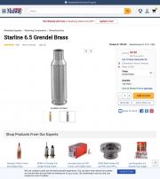 Starline 6 5 Grendel Nickel Plated Brass Bag of