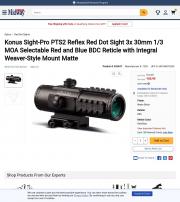 Konus Sight Pro PTS2 Reflex Red Dot Sight 3x