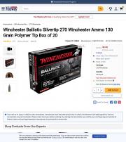Winchester Ballistic Silvertip 270 Winchester