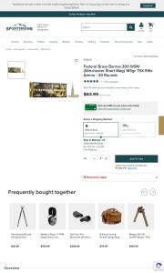 Federal Brass Barnes 300 WSM Winchester Short