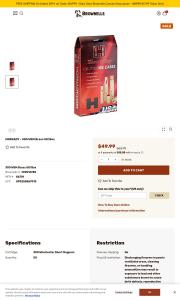 HORNADY 300 WSM UNPRIMED BRASS 300 WSM BRASS 50