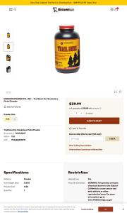 HODGDON POWDER CO INC Trail Boss 9oz Smokeless