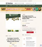 Remington Centerfire Large Rifle Primers 9 1 2