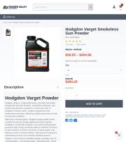 Hodgdon Varget Smokeless Gun Powder 8