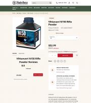 Vihtavuori N150 Rifle Powder 1lbs
