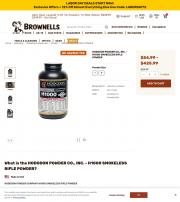 HODGDON POWDER CO INC H1000 SMOKELESS RIFLE