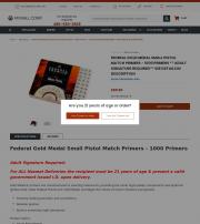 Federal Gold Medal Small Pistol Match Primers