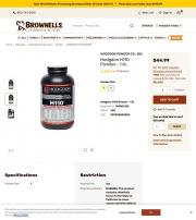 HODGDON POWDER CO INC Hodgdon H110 Powder 1 lb