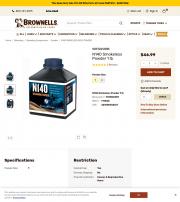 VIHTAVUORI N140 1lb Smokeless Rifle Powder