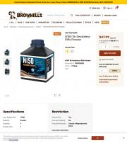 VIHTAVUORI N150 1lb Smokeless Rifle Powder
