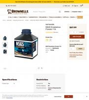 VIHTAVUORI N565 1lb Smokeless Rifle Powder