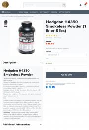 HODGDON H4350 1lb