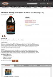 Blackhorn 209 High Performance Muzzleloading