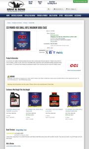 Cci Primer 450 Small Rifle Magnum 5000 case