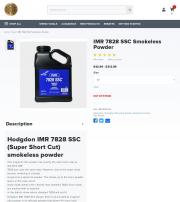 IMR 7828 SSC Smokeless Gun Powder 8