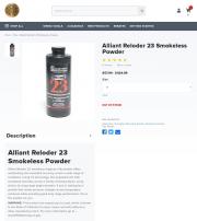 Alliant Reloder 23 Smokeless Gun Powder 1
