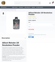 Alliant Reloder 23 Smokeless Gun Powder 8
