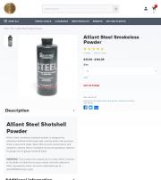 Alliant Steel Smokeless Gun Powder 1
