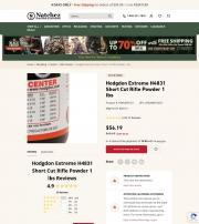 Hodgdon Extreme H4831 Short Cut Rifle Powder 1