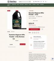 Ramshot Magnum Rifle Powder 8 lbs