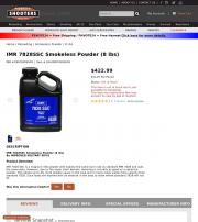 IMR 7828SSC Smokeless Powder 8 lbs