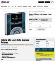 Federal 215 Large Rifle Magnum Primers